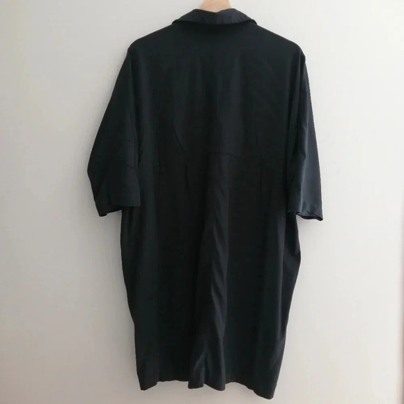 Lululemon Perfectly Poised Dress Black Cupro Shirt Dress *No Belt* 4 - Picture 3 of 14